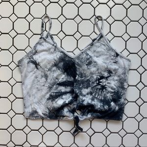 Vintage Tie-Dye Crop Top